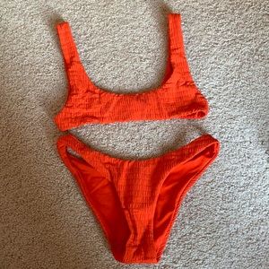Triangl Bianca Suit Red XXS